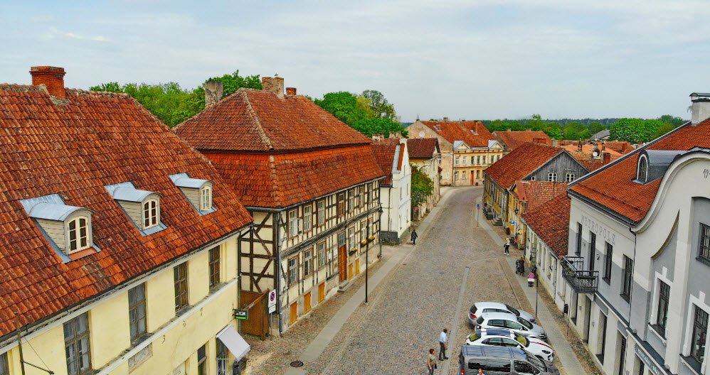 Kuldīga Old Town &amp; Ventas Rumba, Kuldīga, Kurzeme Region, Latvia